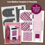 Printable Mailbox Template Valentines Letter Valentines Printables