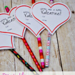 Printable Pencil Valentine Amy Latta Creations Diy Valentines