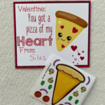 Printable Pizza Kids Class Valentine Gender Neutral Digital Etsy