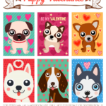 Printable Puppy Valentines