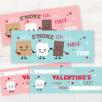 PRINTABLE Smores Valentines School Valentines Valentines Day