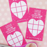 Printable Tic Tac Toe Valentine Skip To My Lou