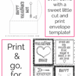 Printable Valentine Cards To Color The Kitchen Table Classroom