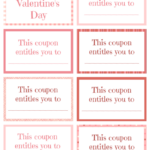 Printable Valentine Coupon Book For Kids Printable Coupon Book