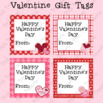 Printable Valentine Gift Tags