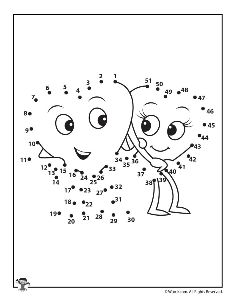 Printable Valentine s Day Dot To Dot Woo Jr Kids Activities