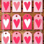 Printable Valentine s Day Gift Tags In Pink White