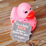 PRINTABLE VALENTINE TAGS Chalkboard I m A Lucky Duck To