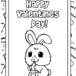 Printable Valentines Day Cards Best Coloring Pages For Kids