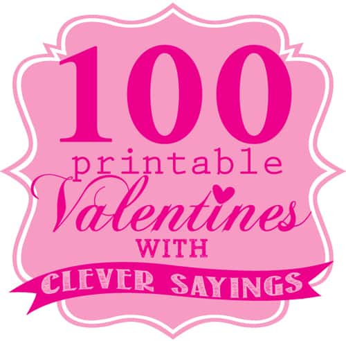 Printable Valentines With Cute Sayings Skip To My Lou