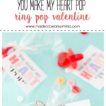 Ring Pop Valentine Ring Pop Valentine Valentines Printables Free