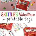 Skittles Valentines Printable Cards Mama Cheaps Valentines