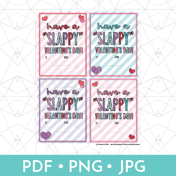 Slappy Valentine s Day Printable PrintableValentine