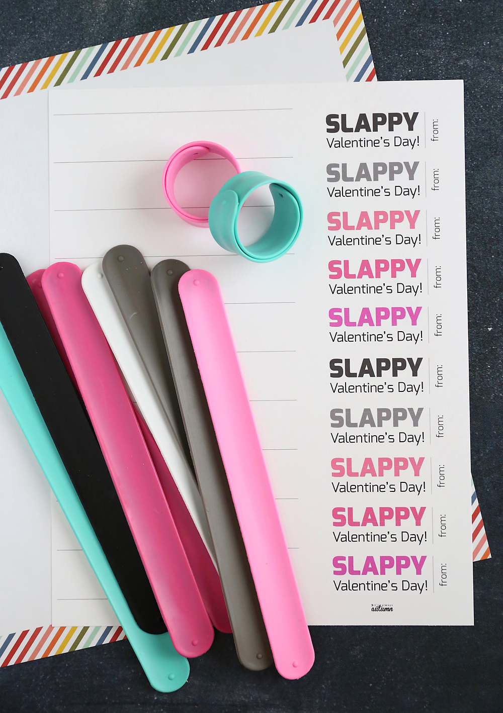 Slap Bracelet Valentines Easy Classroom Valentine Idea It s Always 