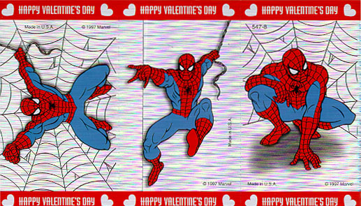 Spider Man Valentine Day Cards Spider Man Crawlspace