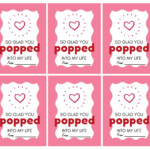 Sweeter Than Cupcakes Pop Tart Valentines