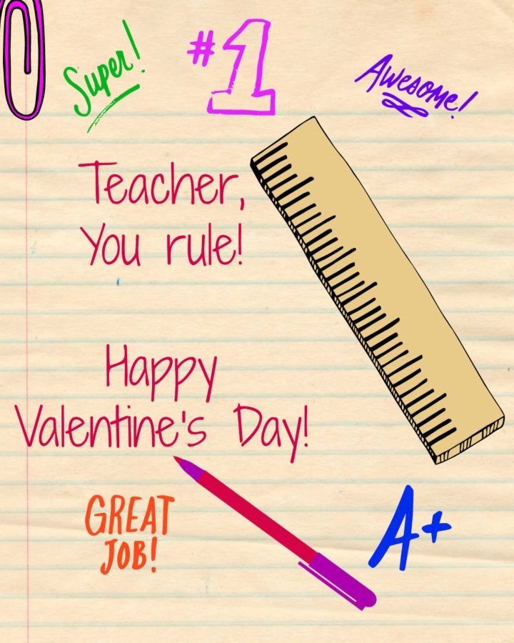 Teacher Valentines Day Card Family Fun Journal Happy Teachers Day 