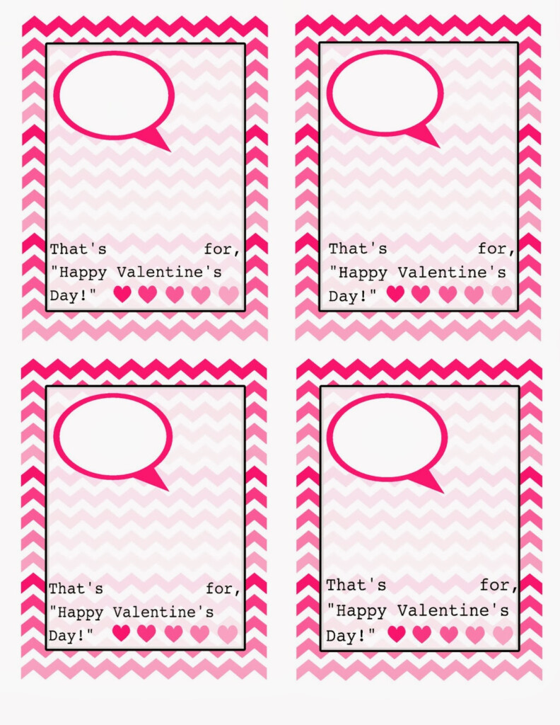 The Jacobs Clan Valentines Day Cards Free Template 