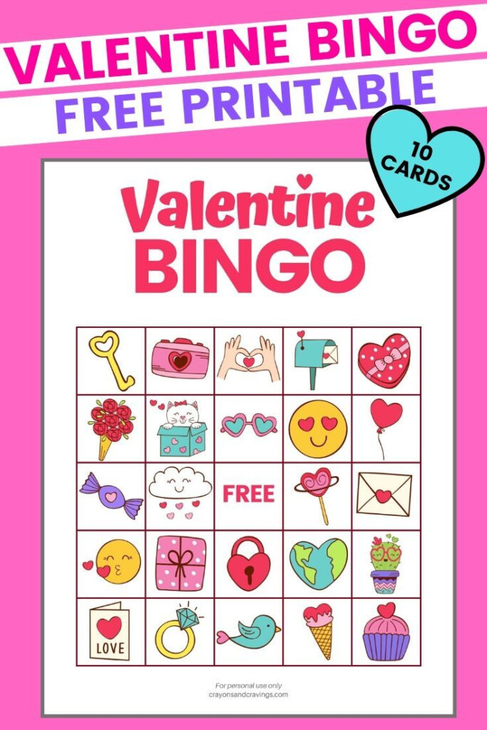 Valentine Bingo Free Printable Valentine Bingo Free Printable 