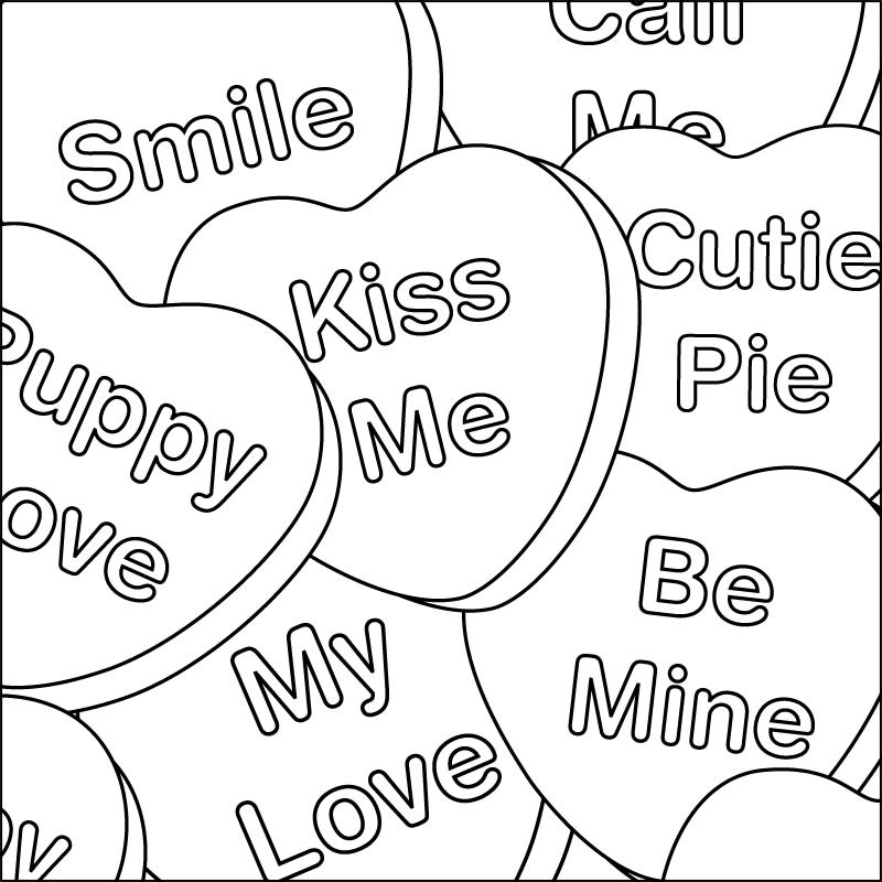 Valentine Card Coloring Pages At GetColorings Free Printable 