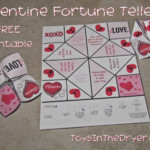 Valentine Fortune Teller FREE Printable Toys In The Dryer