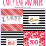 Valentine s Day Candy Bar Wrappers The Girl Creative