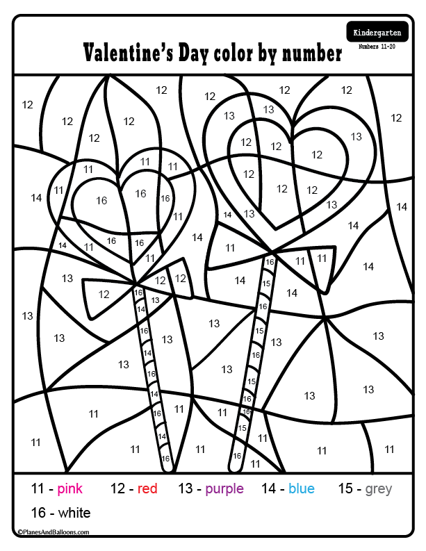 Valentine s Day Kindergarten Worksheets FREE Printable PDF Valentine 