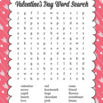 Valentine s Day Word Search Print