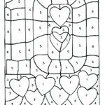 Valentines Color By Number Best Coloring Pages For Kids