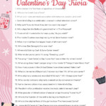 Valentines Day Trivia Questions Free Printable Play Party Plan