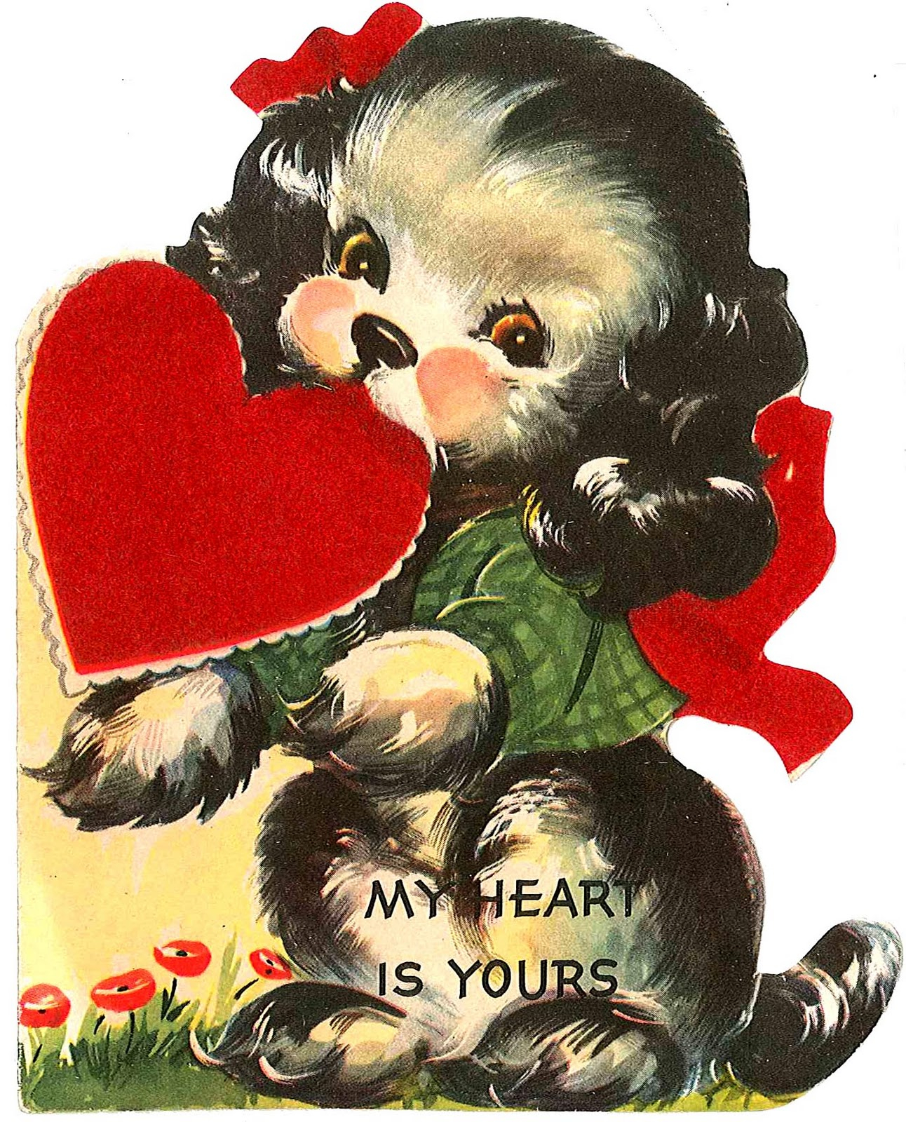 Free Printable Vintage Valentines Day Cards