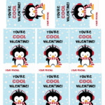 You re Cool Penguin Free Valentine s Day Printables By Expressions