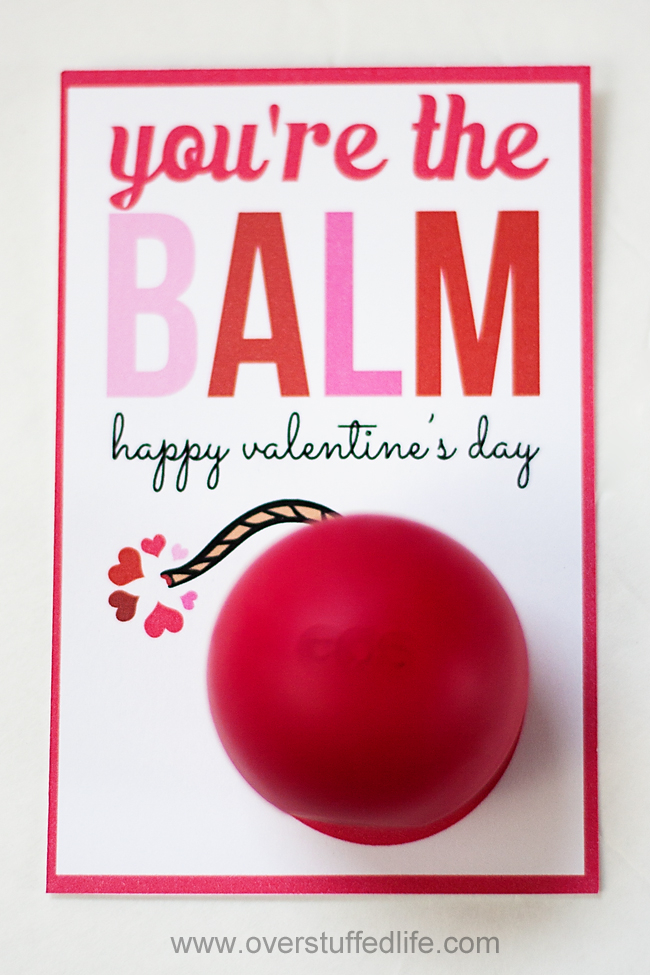 You re The Balm Valentine s Day Card Printable Overstuffed