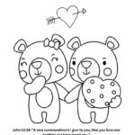 15 Free Christian Valentines Day Coloring Pages For Kids Home Faith