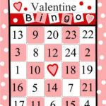 24 Valentine Bingo Cards Free Printable Printable Templates