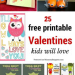 25 Free Printable Valentines Kids Will Love Mommy Snippets