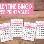 30 FREE Printable Valentine Bingo Cards With Numbers OriginalMOM