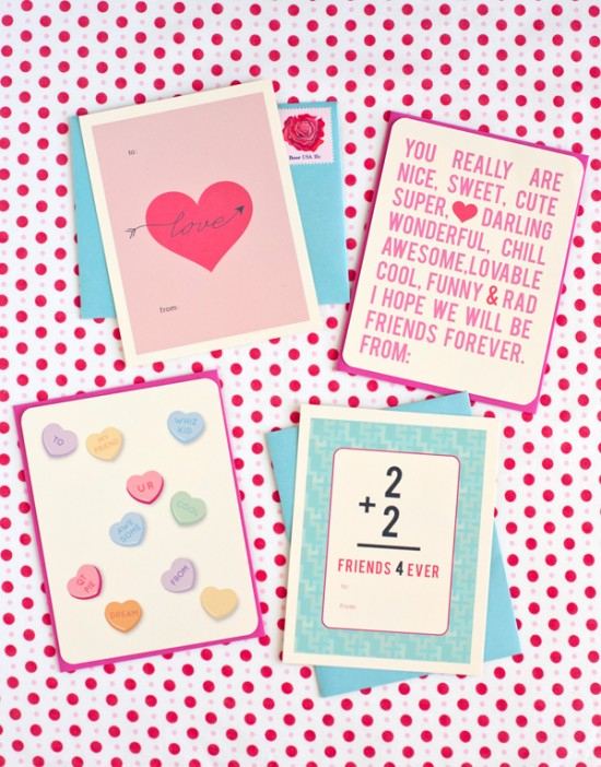 30 Free Valentine Exchange Cards For Boys Girls Fab N Free