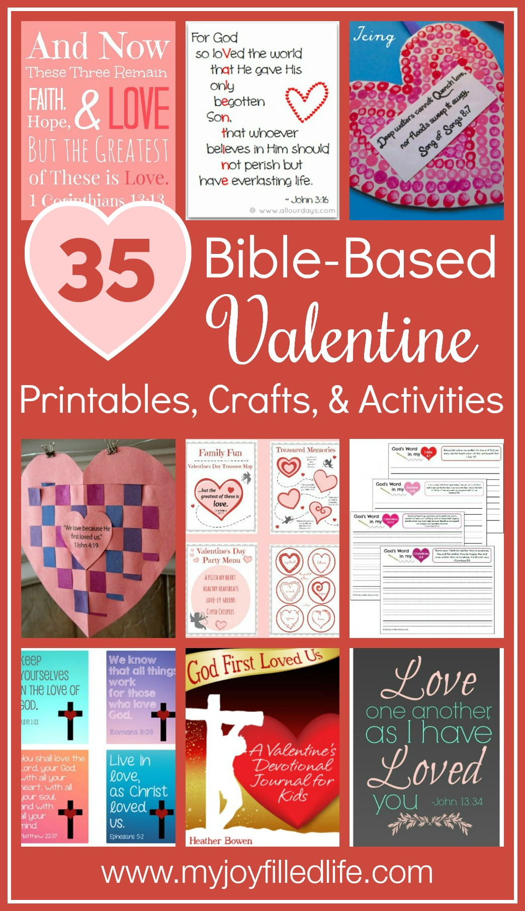 35 Bible Based Valentine Printables Crafts Activities My Joy 