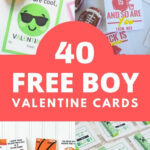 40 Free Boy Valentine Cards Handmade In The Heartland