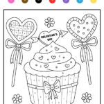 5 Free Valentine Color By Number Worksheets For Kids