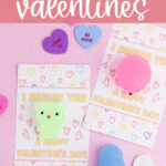 Adorable Squishy Valentine Printable For Kids