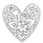 Adult Valentine Coloring Pages To Print Coloring Pages