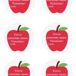 Applesauce Valentine Printable