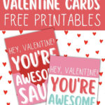 Awesome Sauce Valentine Free Printable OriginalMOM