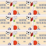 Baseball Valentine s Day Cards 10 Free PDF Printables Printablee