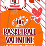 Basketball Valentine 10 Free PDF Printables Printablee