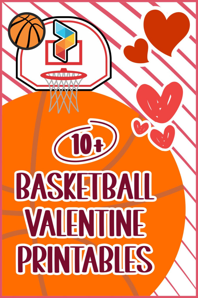 Basketball Valentine 10 Free PDF Printables Printablee