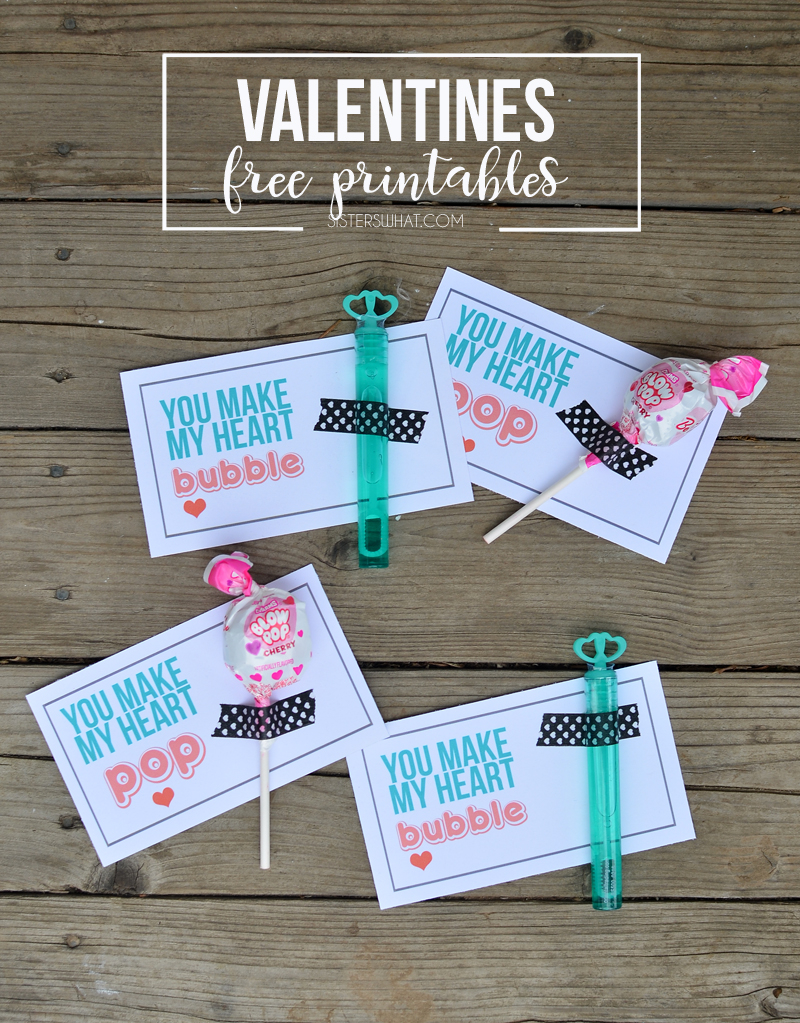 Blow Pop Valentine Free Printable Perfect For Your Little Ones Friends