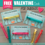 Bubble Valentines Printables